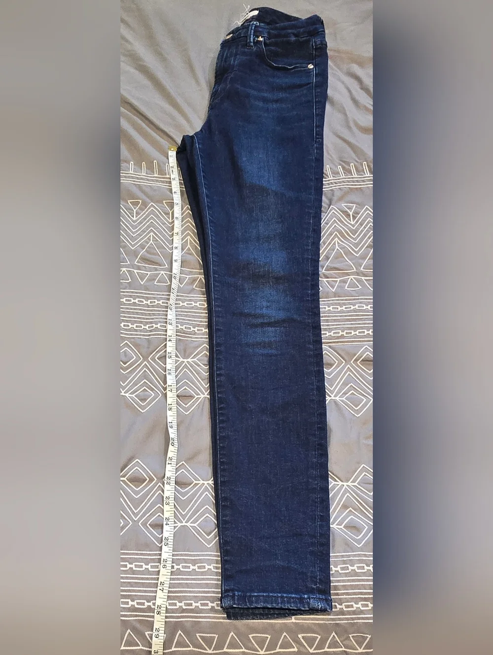 Good American Good Legs High Waisted Skinny Jeans Size 2/26 - Picture 3 of 7